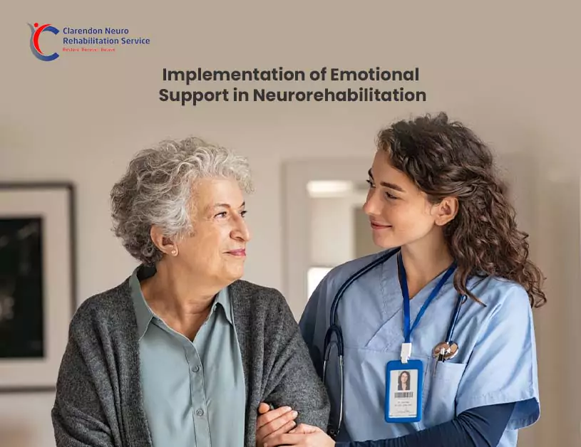 Implementation of Emotional Support in Neurorehabilitation